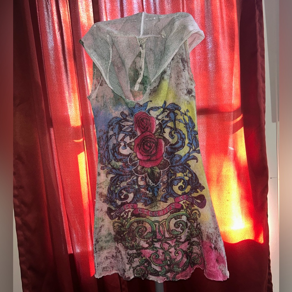 Colorful Graphic Camisole Top